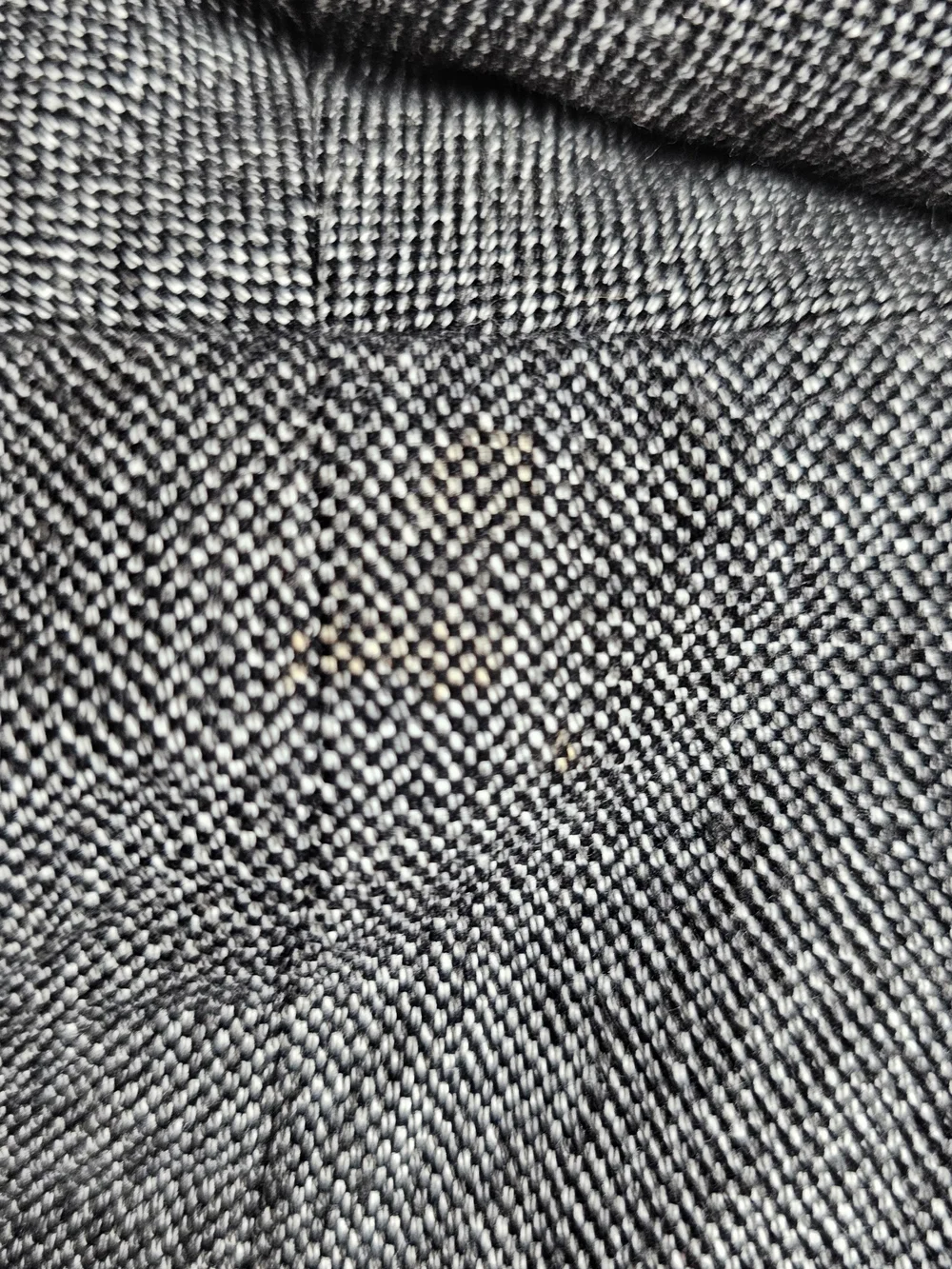 Cherokee Gray Herringbone Double-Breasted Pea Coat